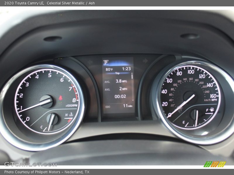 Celestial Silver Metallic / Ash 2020 Toyota Camry LE