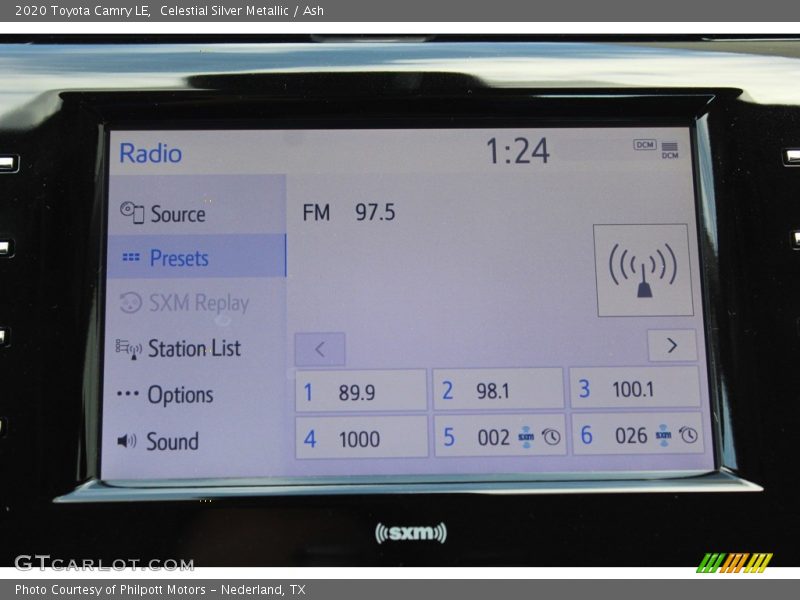 Celestial Silver Metallic / Ash 2020 Toyota Camry LE