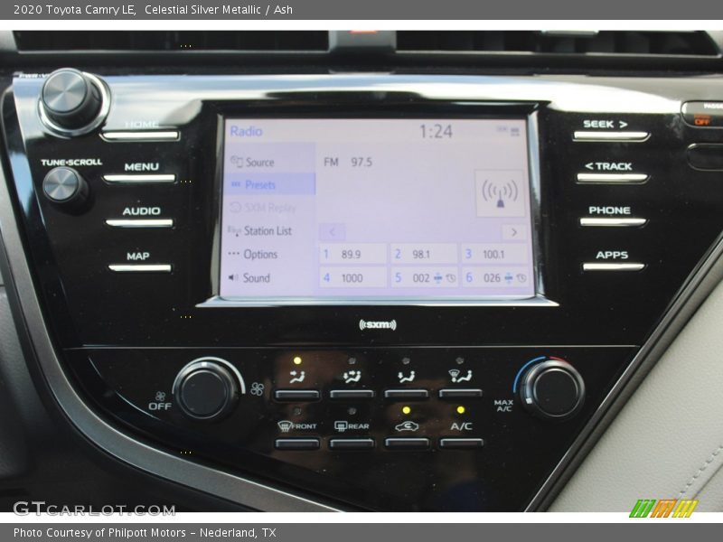 Celestial Silver Metallic / Ash 2020 Toyota Camry LE