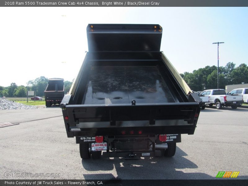 Bright White / Black/Diesel Gray 2018 Ram 5500 Tradesman Crew Cab 4x4 Chassis