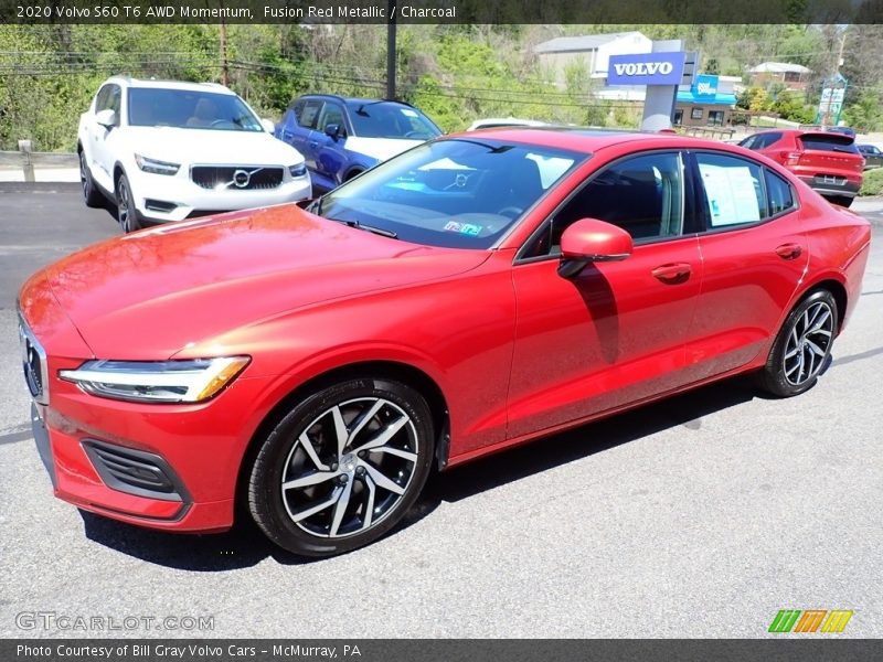  2020 S60 T6 AWD Momentum Fusion Red Metallic