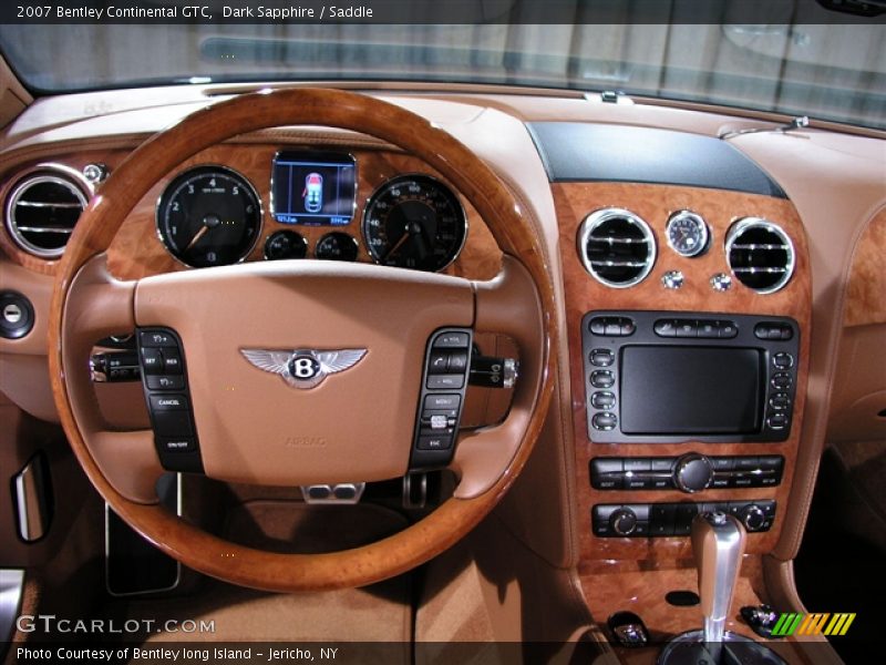 Dark Sapphire / Saddle 2007 Bentley Continental GTC