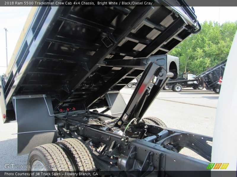Bright White / Black/Diesel Gray 2018 Ram 5500 Tradesman Crew Cab 4x4 Chassis