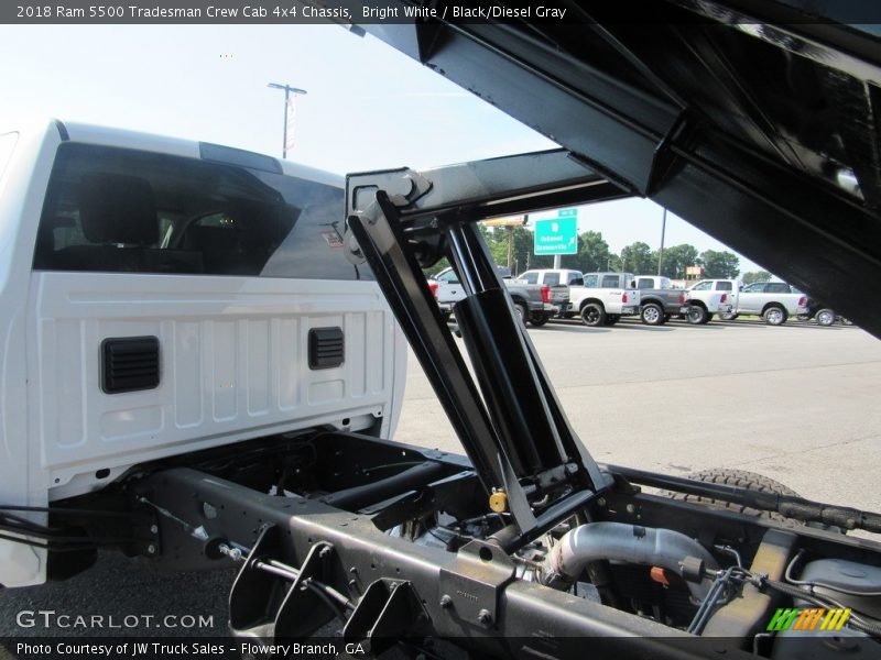 Bright White / Black/Diesel Gray 2018 Ram 5500 Tradesman Crew Cab 4x4 Chassis