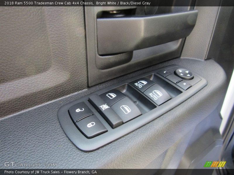 Bright White / Black/Diesel Gray 2018 Ram 5500 Tradesman Crew Cab 4x4 Chassis
