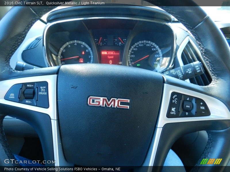 Quicksilver Metallic / Light Titanium 2016 GMC Terrain SLT