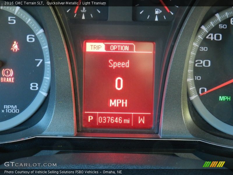 Quicksilver Metallic / Light Titanium 2016 GMC Terrain SLT