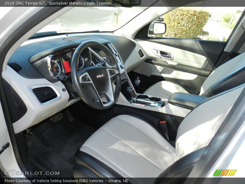 Front Seat of 2016 Terrain SLT