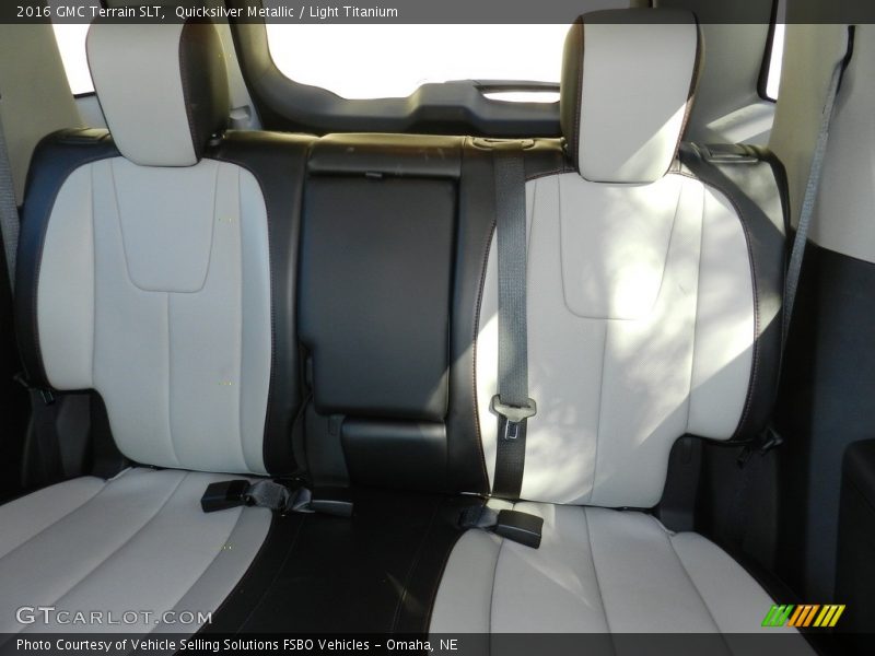 Rear Seat of 2016 Terrain SLT