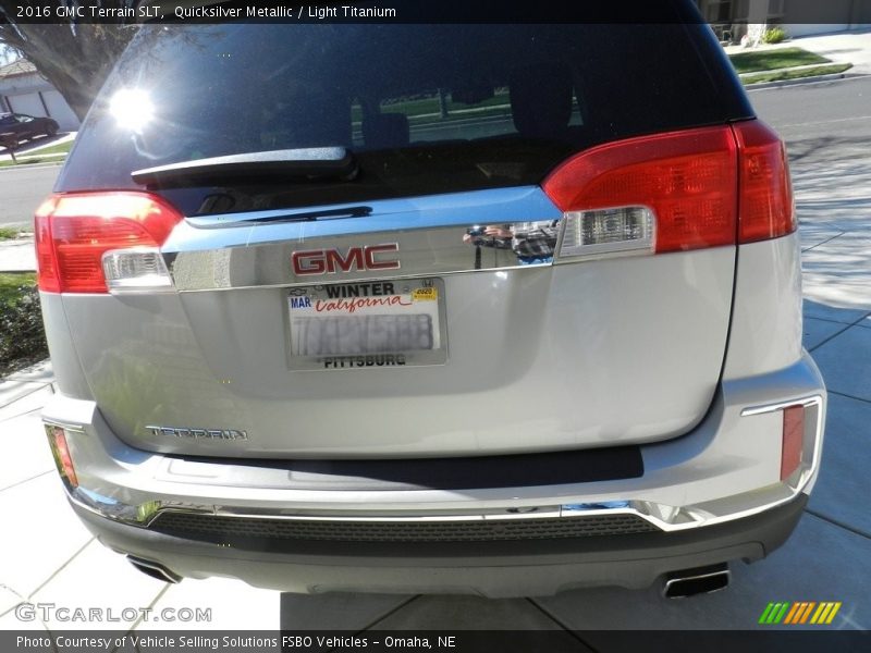 Quicksilver Metallic / Light Titanium 2016 GMC Terrain SLT