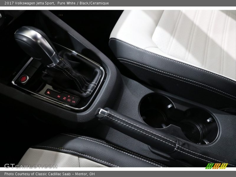 Pure White / Black/Ceramique 2017 Volkswagen Jetta Sport