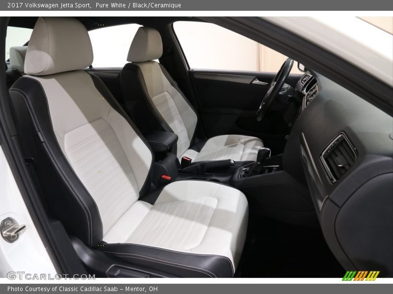 Front Seat of 2017 Jetta Sport