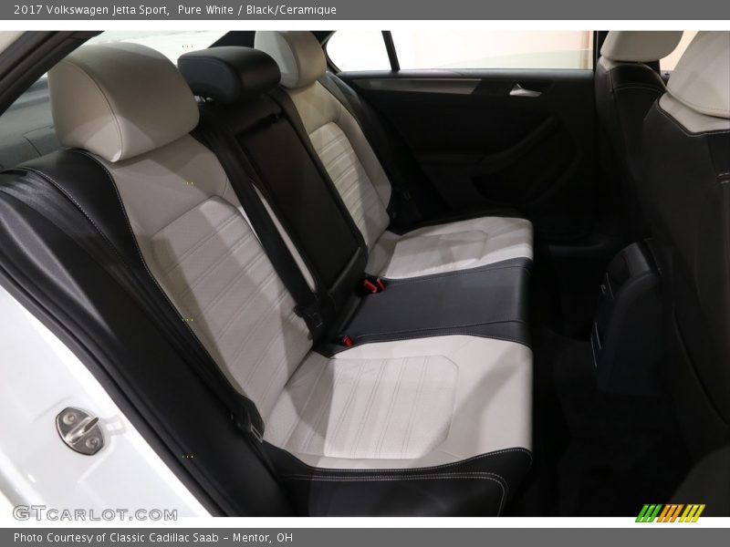 Rear Seat of 2017 Jetta Sport