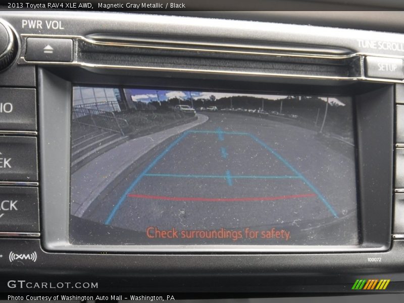 Magnetic Gray Metallic / Black 2013 Toyota RAV4 XLE AWD