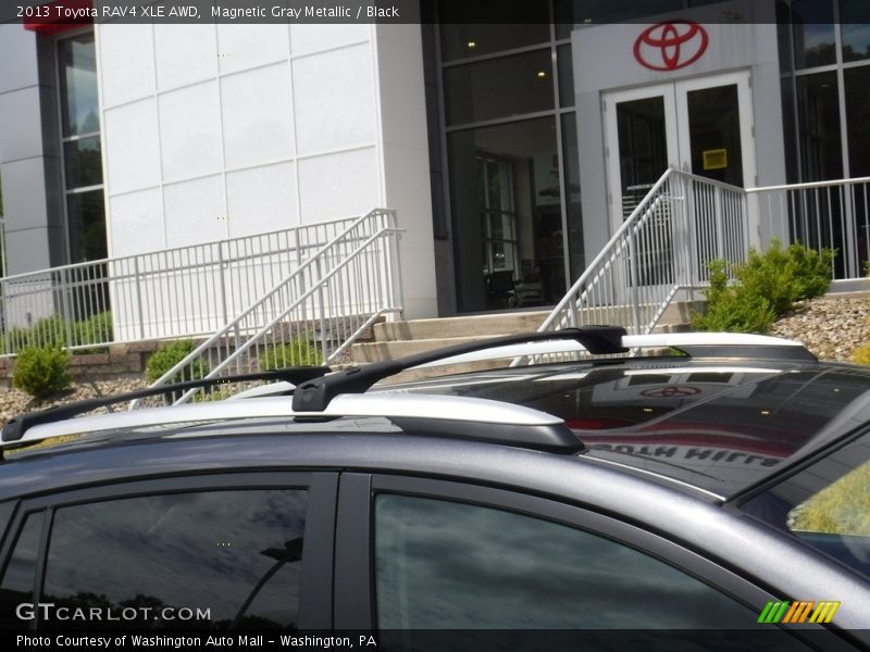Magnetic Gray Metallic / Black 2013 Toyota RAV4 XLE AWD