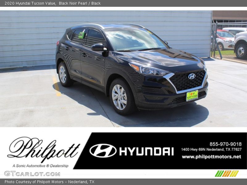 Black Noir Pearl / Black 2020 Hyundai Tucson Value