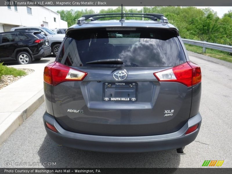 Magnetic Gray Metallic / Black 2013 Toyota RAV4 XLE AWD