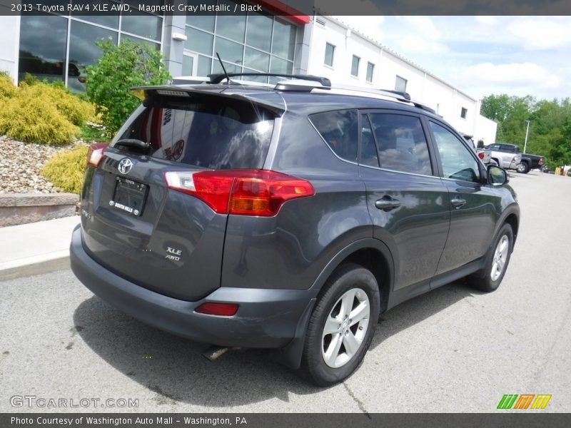 Magnetic Gray Metallic / Black 2013 Toyota RAV4 XLE AWD