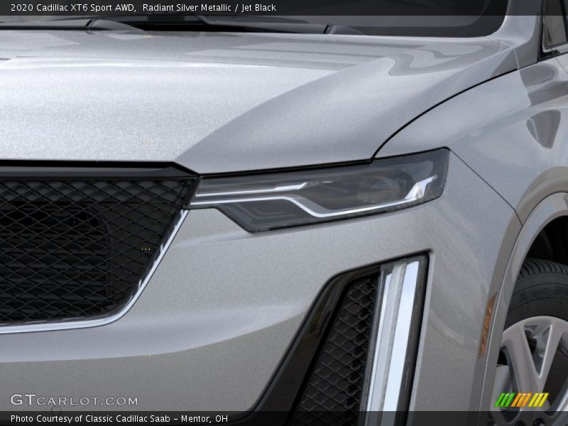 Radiant Silver Metallic / Jet Black 2020 Cadillac XT6 Sport AWD