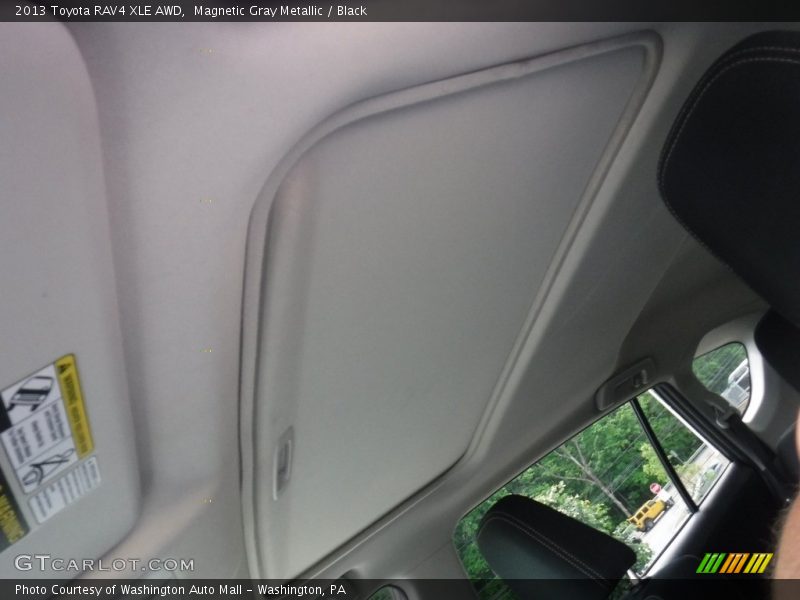 Magnetic Gray Metallic / Black 2013 Toyota RAV4 XLE AWD