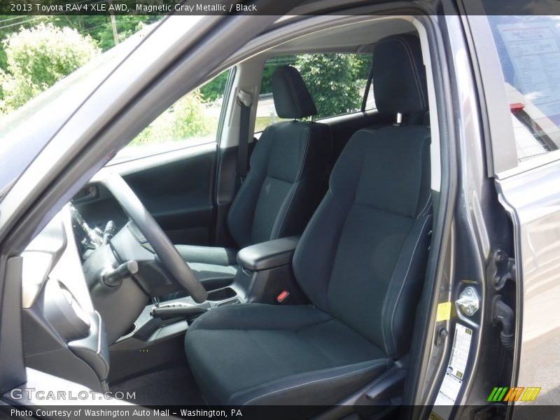 Magnetic Gray Metallic / Black 2013 Toyota RAV4 XLE AWD