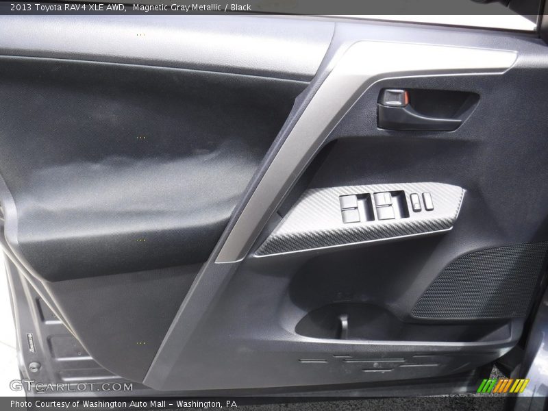 Magnetic Gray Metallic / Black 2013 Toyota RAV4 XLE AWD