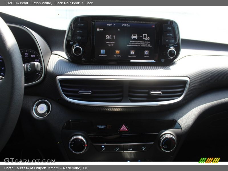Black Noir Pearl / Black 2020 Hyundai Tucson Value