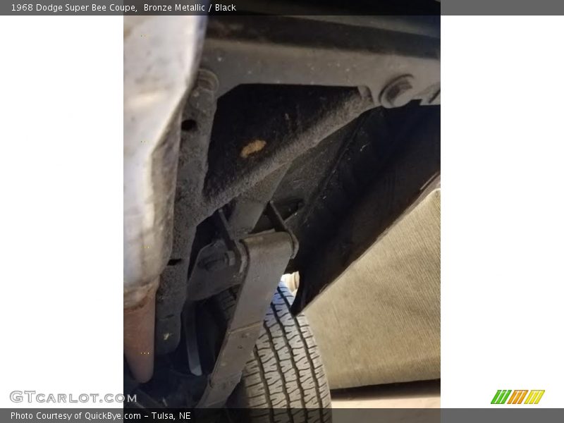 Bronze Metallic / Black 1968 Dodge Super Bee Coupe