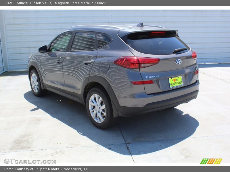 Magnetic Force Metallic / Black 2020 Hyundai Tucson Value