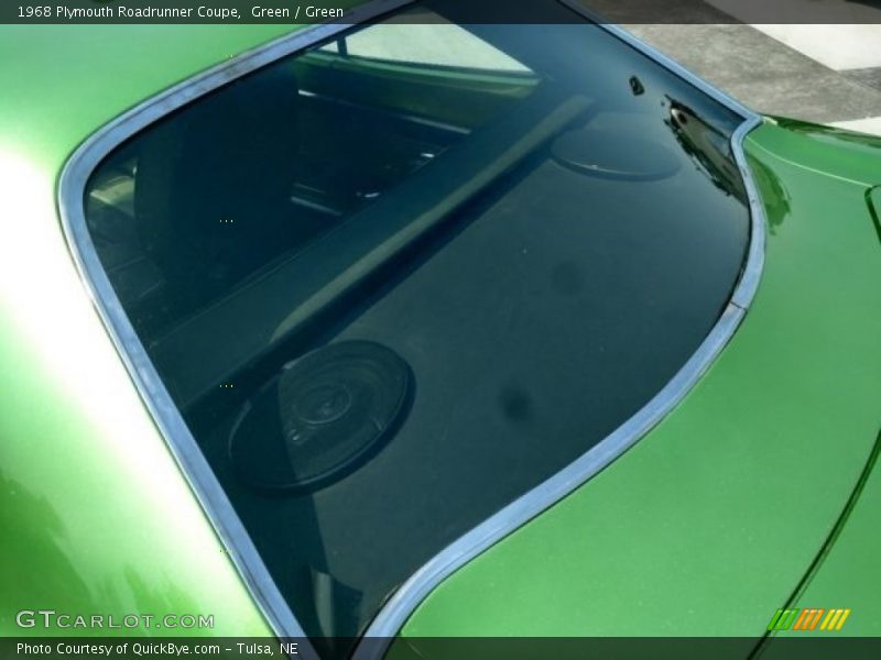 Green / Green 1968 Plymouth Roadrunner Coupe