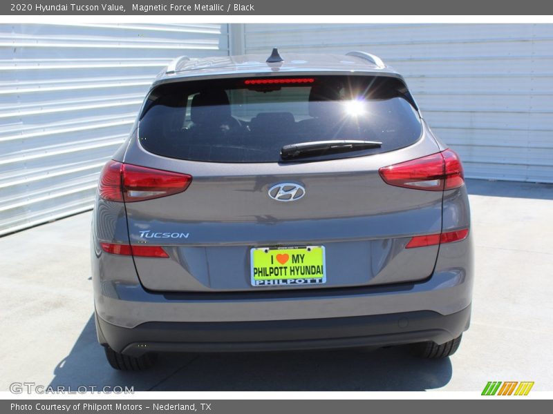 Magnetic Force Metallic / Black 2020 Hyundai Tucson Value