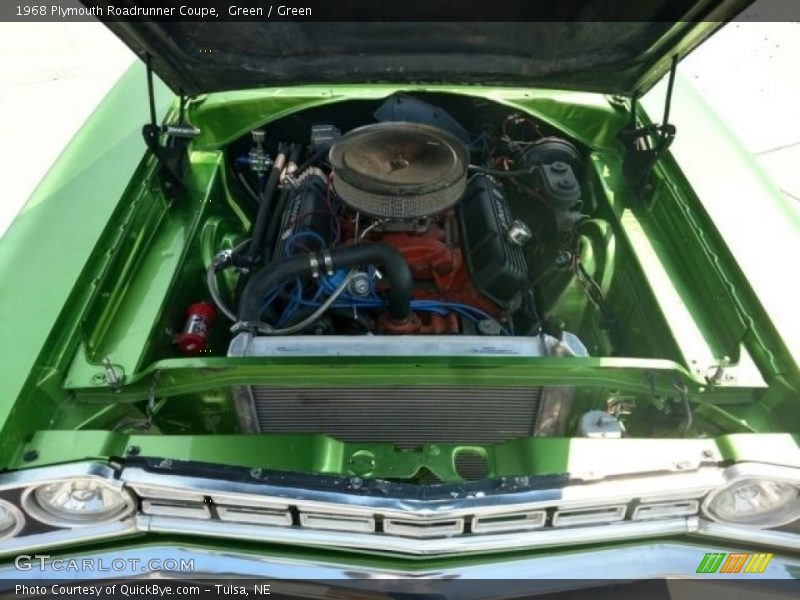 Green / Green 1968 Plymouth Roadrunner Coupe
