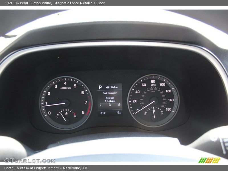 Magnetic Force Metallic / Black 2020 Hyundai Tucson Value