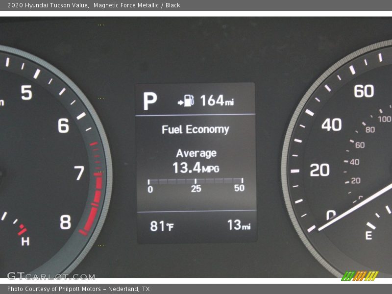 Magnetic Force Metallic / Black 2020 Hyundai Tucson Value