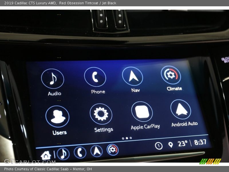 Red Obsession Tintcoat / Jet Black 2019 Cadillac CTS Luxury AWD
