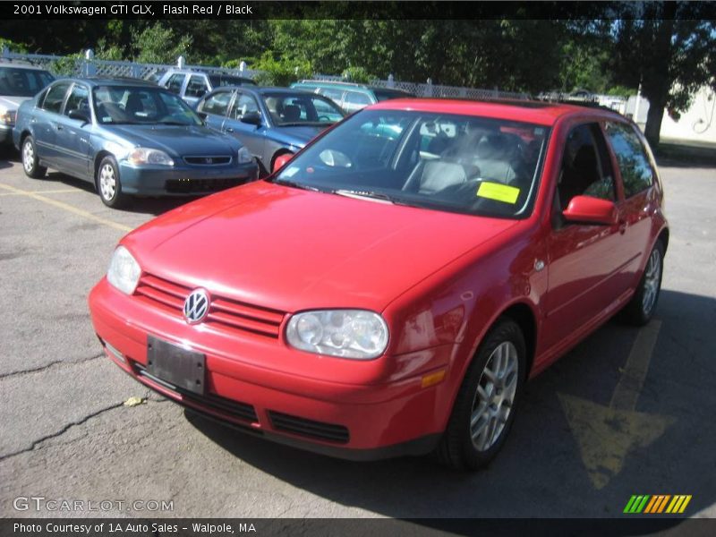 Flash Red / Black 2001 Volkswagen GTI GLX