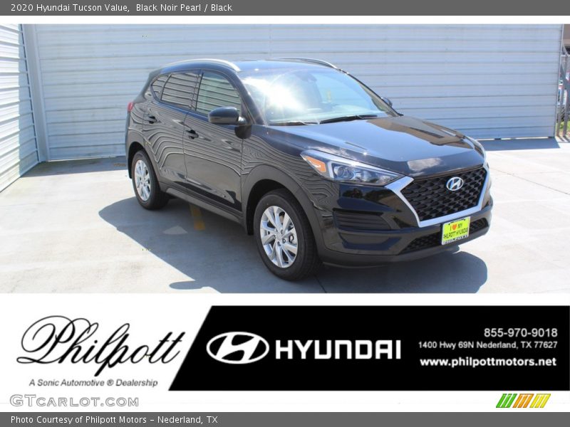 Black Noir Pearl / Black 2020 Hyundai Tucson Value