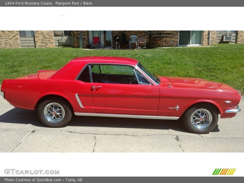  1964 Mustang Coupe Rangoon Red