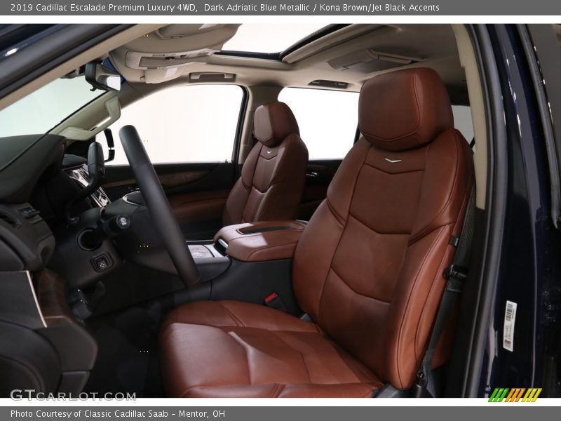 Front Seat of 2019 Escalade Premium Luxury 4WD