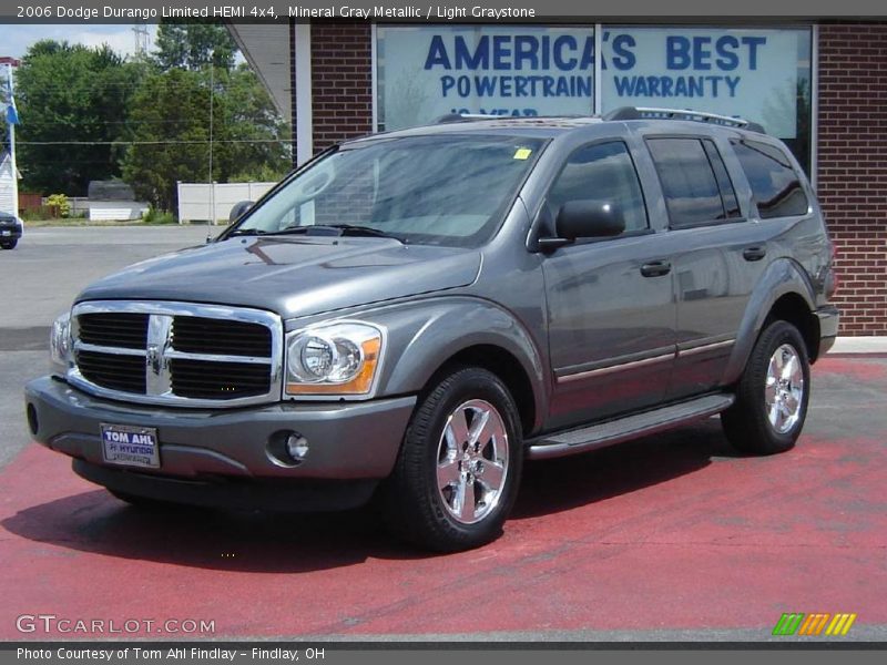 Mineral Gray Metallic / Light Graystone 2006 Dodge Durango Limited HEMI 4x4