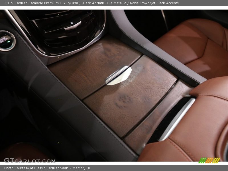 Dark Adriatic Blue Metallic / Kona Brown/Jet Black Accents 2019 Cadillac Escalade Premium Luxury 4WD