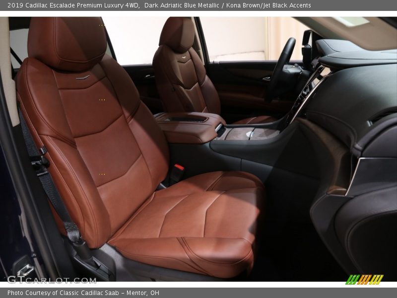 Front Seat of 2019 Escalade Premium Luxury 4WD