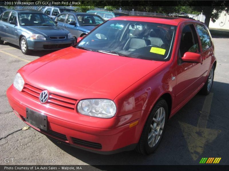 Flash Red / Black 2001 Volkswagen GTI GLX