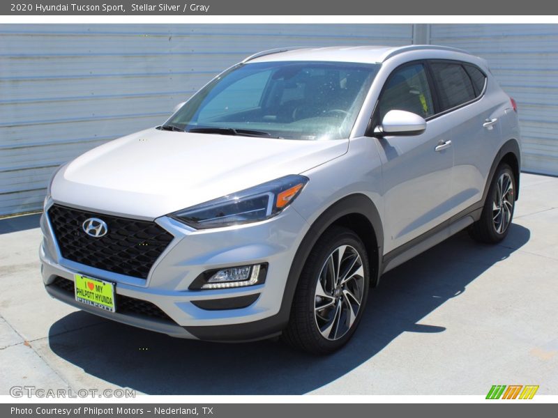 Stellar Silver / Gray 2020 Hyundai Tucson Sport