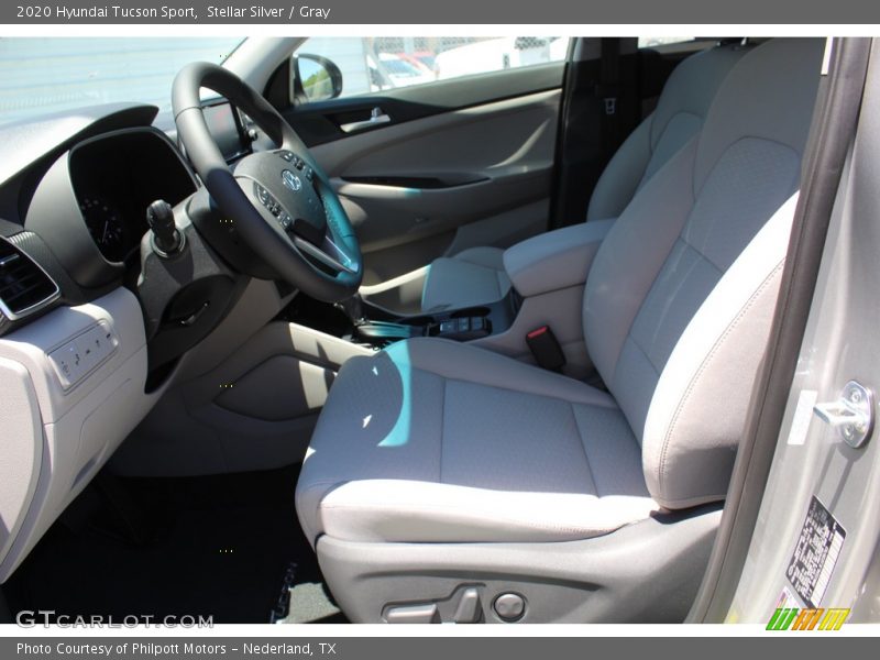 Stellar Silver / Gray 2020 Hyundai Tucson Sport