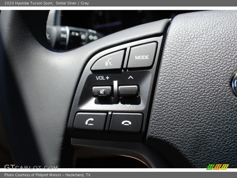 Stellar Silver / Gray 2020 Hyundai Tucson Sport