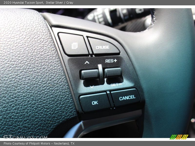 Stellar Silver / Gray 2020 Hyundai Tucson Sport