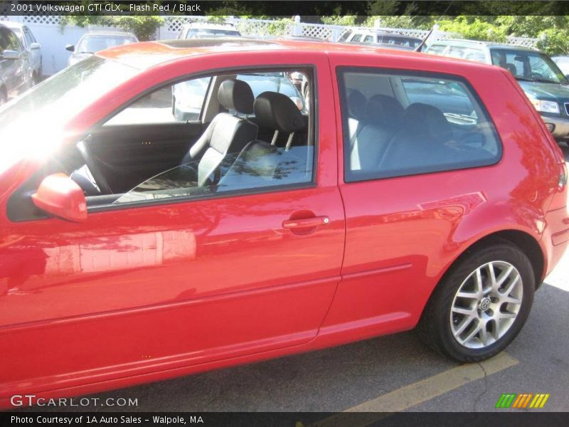 Flash Red / Black 2001 Volkswagen GTI GLX