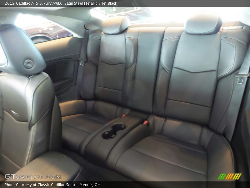 Satin Steel Metallic / Jet Black 2019 Cadillac ATS Luxury AWD