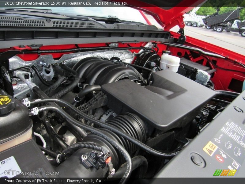  2016 Silverado 1500 WT Regular Cab Engine - 4.3 Liter DI OHV 12-Valve VVT EcoTec3 V6